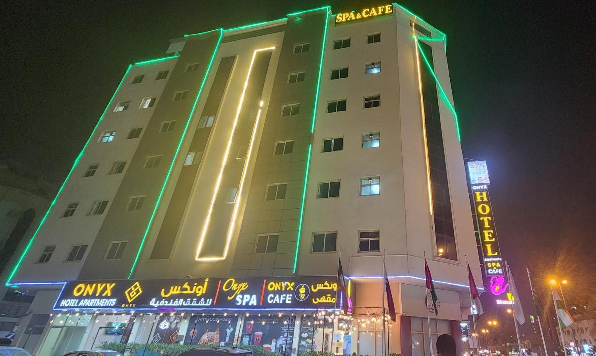 Onyx Hotel Apartments - Maha Hospitality Group Ajman Eksteriør billede